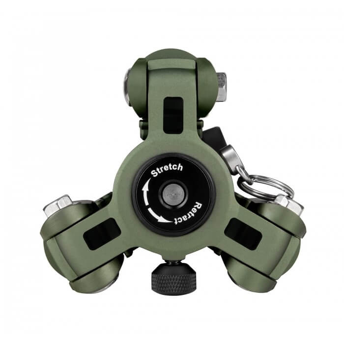 Statyw Fotopro X-go Predator z głowicą kulową FPH-62Q - zielono-brązowy