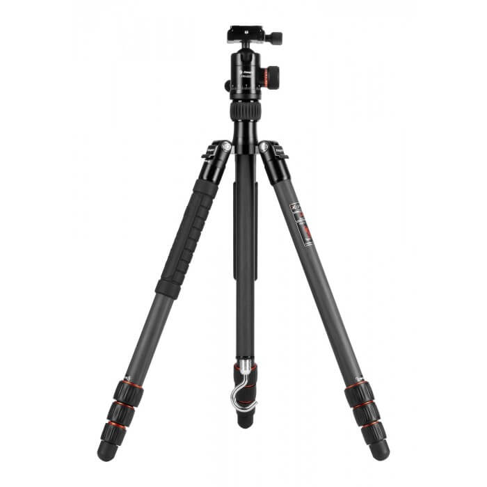 Statyw Fotopro X-go Plus z głowicą kulową FPH-52Q - czarny