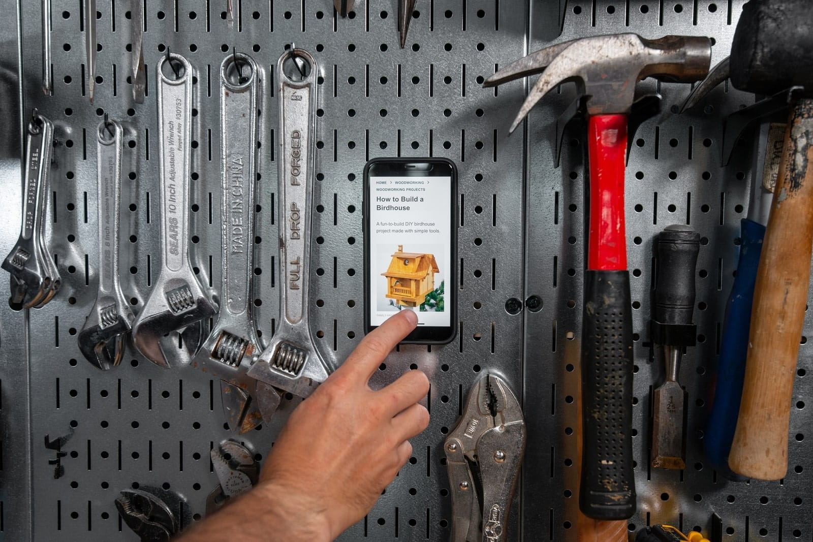 Peak Design Mobile Wall Mount - Magnetyczny Uchwyt Ścienny Do Telefonu - Kość Słoniowa