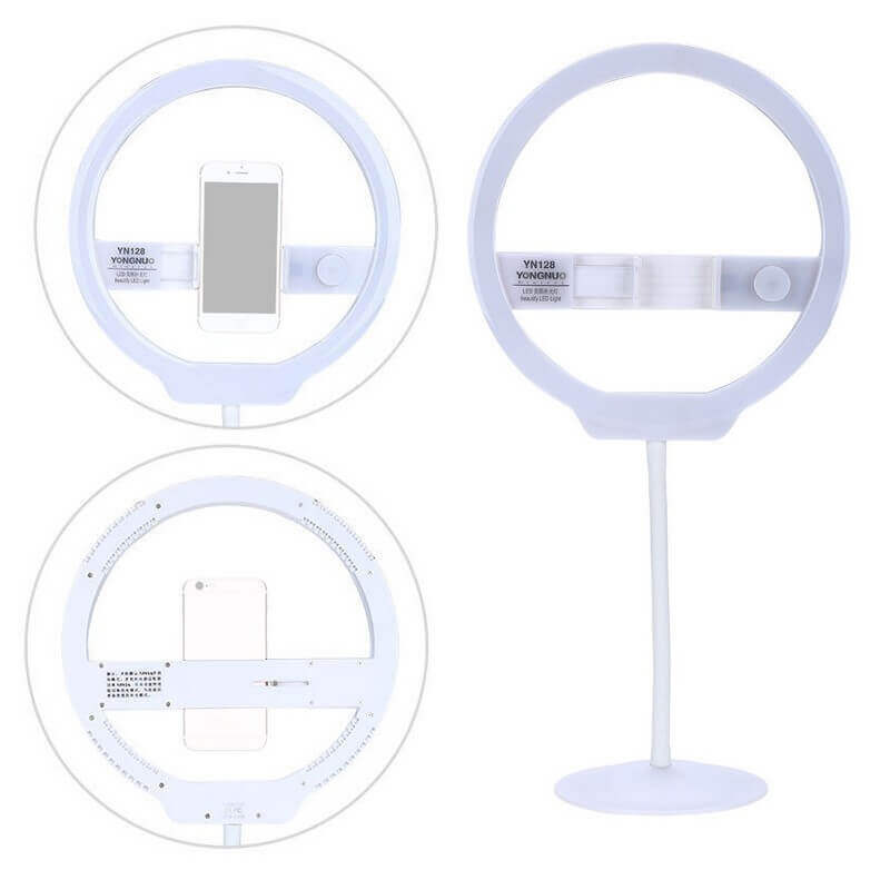 LAMPA PIERŚCIENIOWA LED RING Yongnuo YN-128 3200-5500K