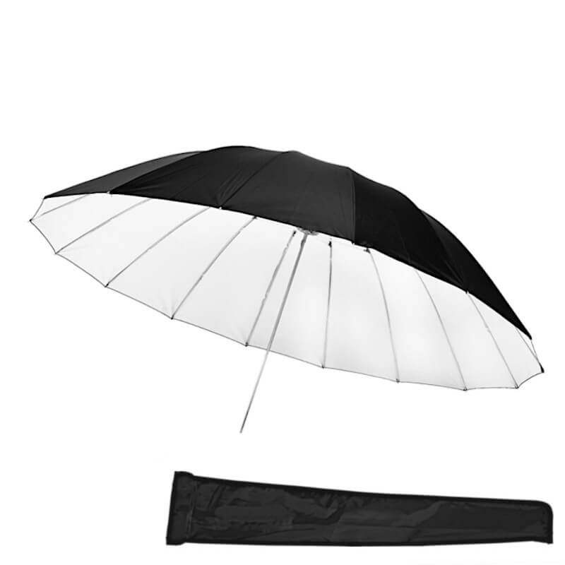 Parasolka Odbijająca Biała 16k 152cm Mitoya Fiberglass