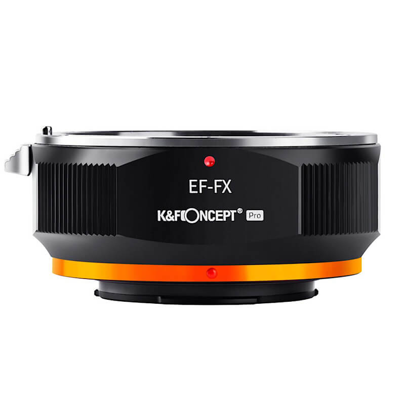 Adapter bagnetowy K&F Concept PRO Canon EF obiektyw– Fuji FX body