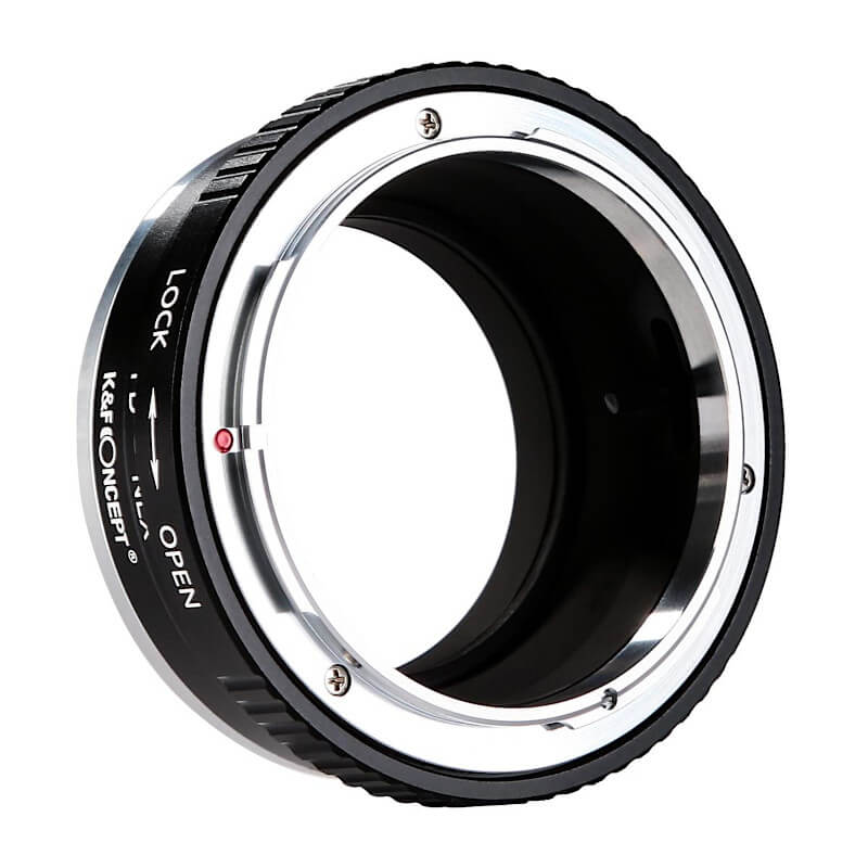 Adapter bagnetowy K&F Concept II Canon FD obiektyw – Sony E-mount body