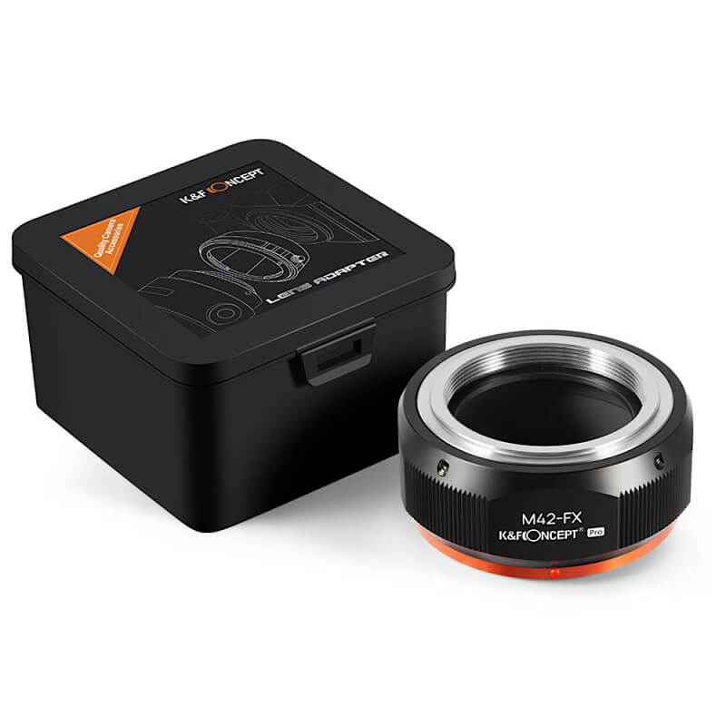 Adapter bagnetowy K&F Concept PRO M42 obiektyw – Fuji FX body