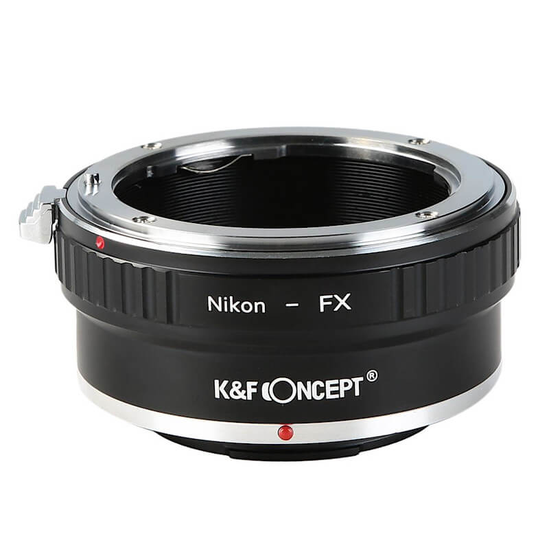 Adapter bagnetowy K&F Concept Nikon F-mount obiektyw – Fuji FX body