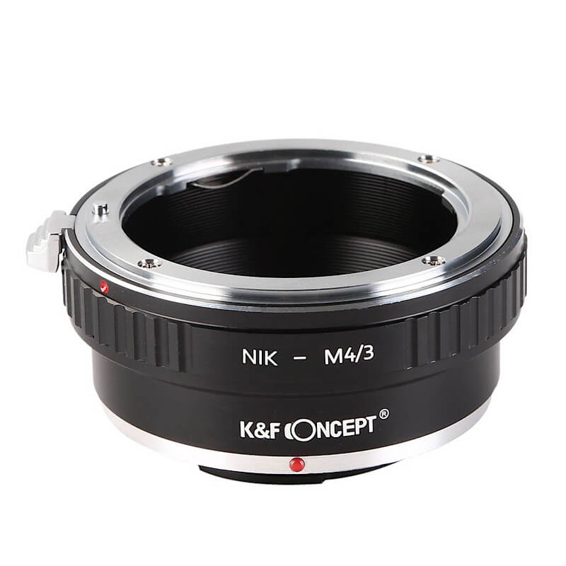 Adapter bagnetowy K&F Concept Nikon F-mount obiektyw – Micro 4/3 body