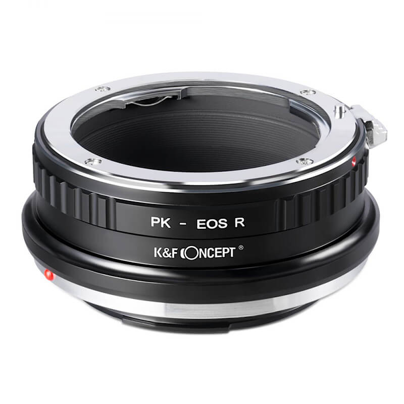 Adapter bagnetowy K&F Concept Pentax K obiektyw – Canon RF body