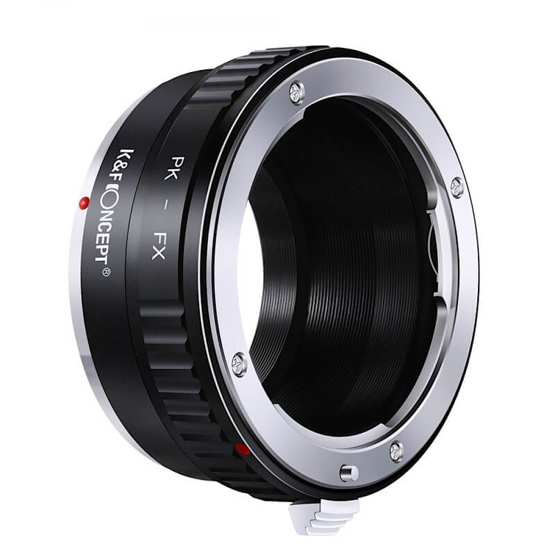 Adapter bagnetowy K&F Concept Pentax K obiektyw – Fuji FX body
