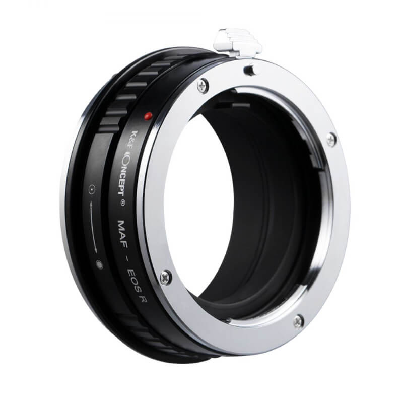 Adapter bagnetowy K&F Concept Sony A-mount / Minolta MAF obiektyw – Canon RF body