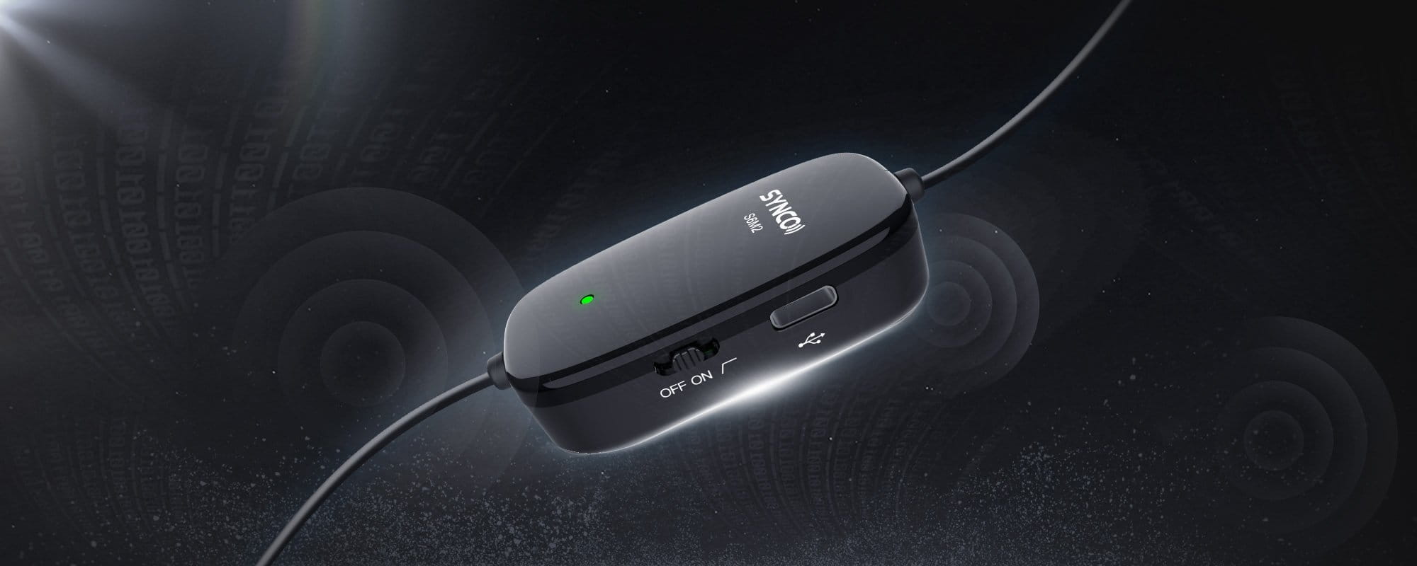 Synco S6M2 mikrofon krawatowy z odsłuchem i filtrem LowCut