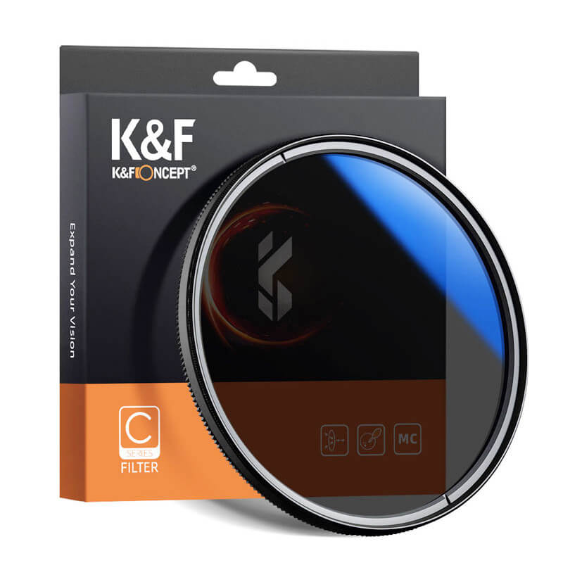 Filtr polaryzacyjny K&F Concept HMC CPL Blue 72mm