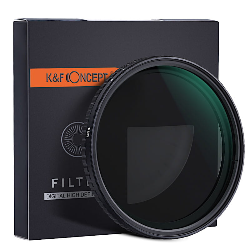 Filtr szary regulowany Fader K&F Concept Nano-X ND8-ND128 72mm