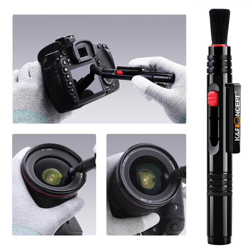 Pióro czyszczące do obiektywu K&F Concept Lenspen 2w1