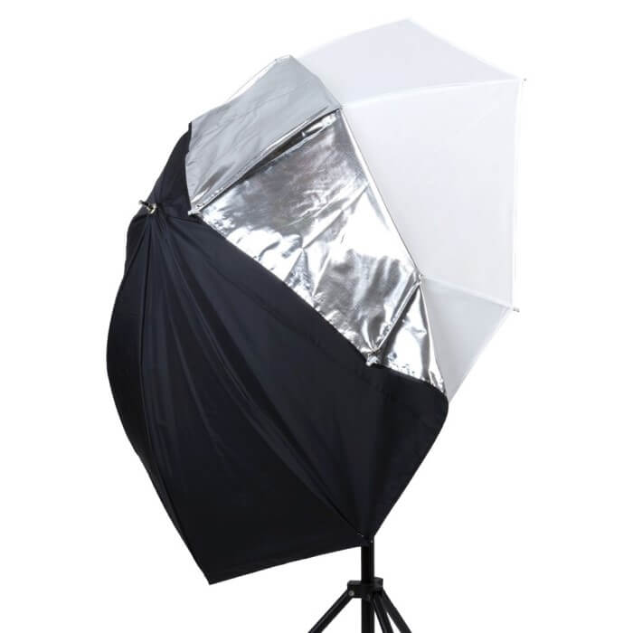 Parasolka fotograficzna All In One 72cm srebrno biała Lastolite LL LU3237F