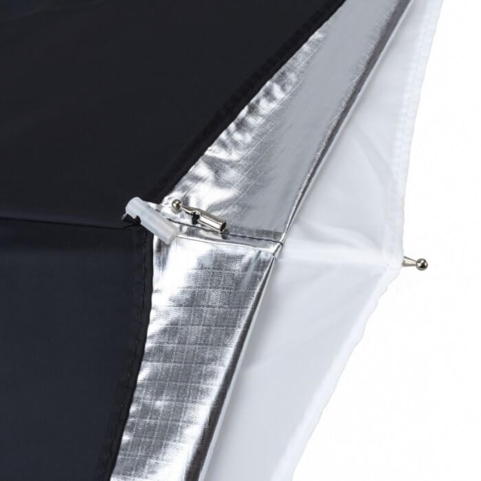 Parasolka fotograficzna All In One 72cm srebrno biała Lastolite LL LU3237F