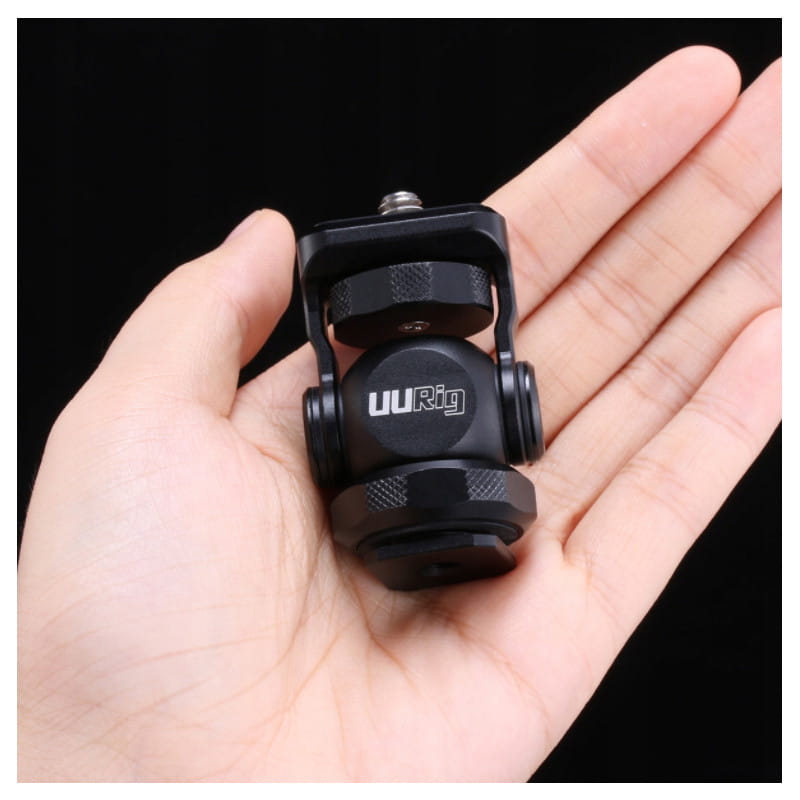 Mini głowica 3D Ulanzi UURIG R015 na aparat / gwint 1/4''