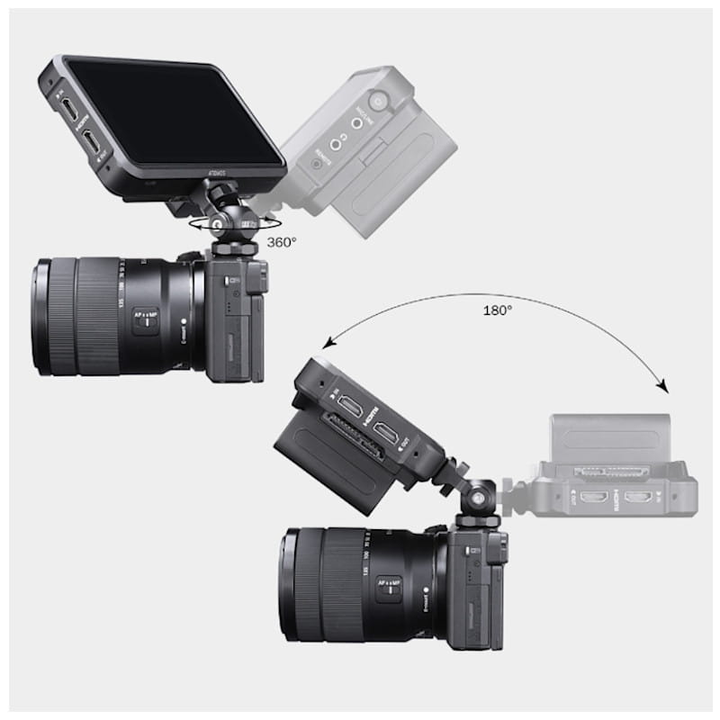 Mini głowica 3D Ulanzi UURIG R015 na aparat / gwint 1/4''