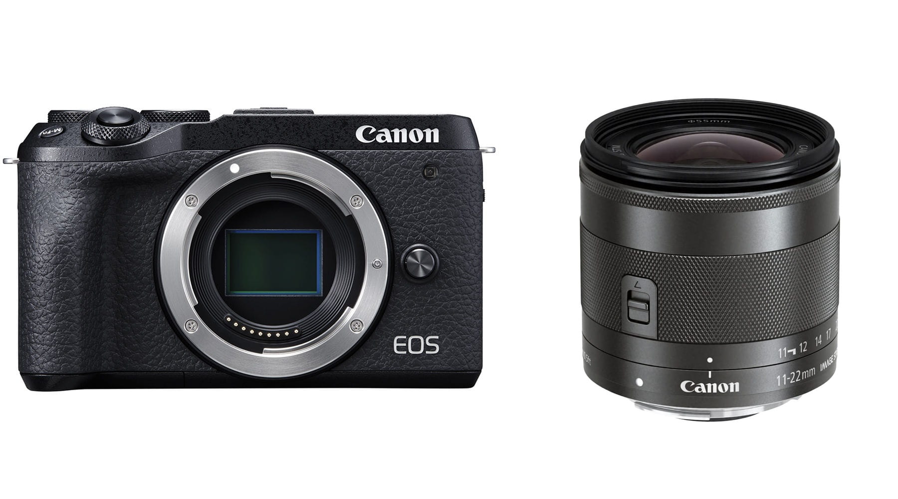 Aparat Canon EOS M6 Mark II + EF-M 11-22mm f/4-5.6 IS STM