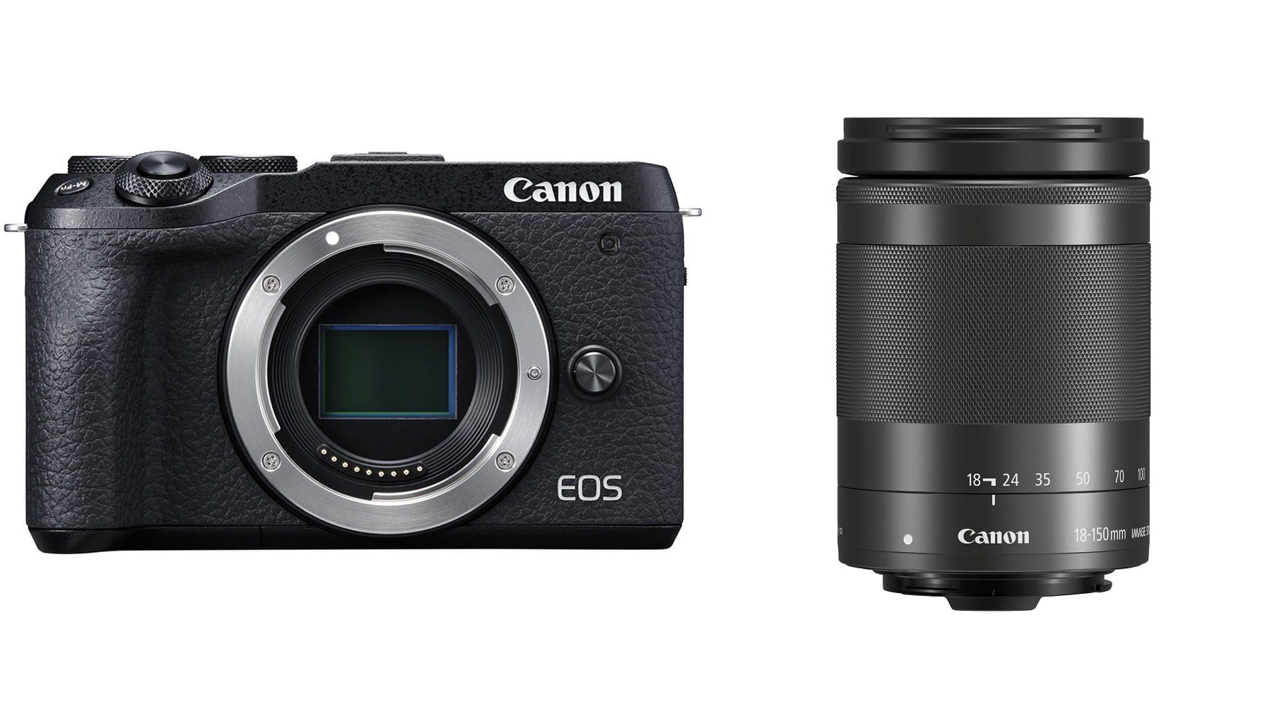Aparat Canon EOS M6 Mark II + EF-M 18-150mm f/3.5-6.3 IS STM grafitowy