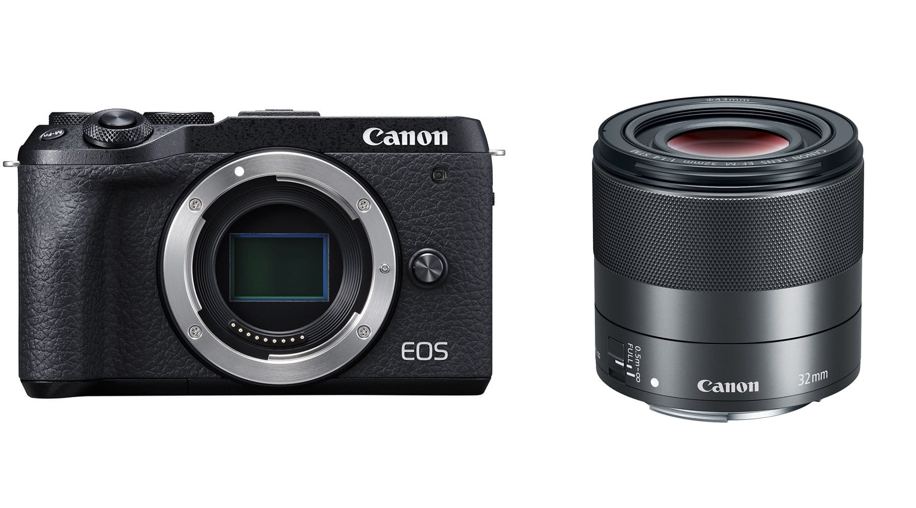 Aparat Canon EOS M6 Mark II + EF-M 32mm f/1.4 STM