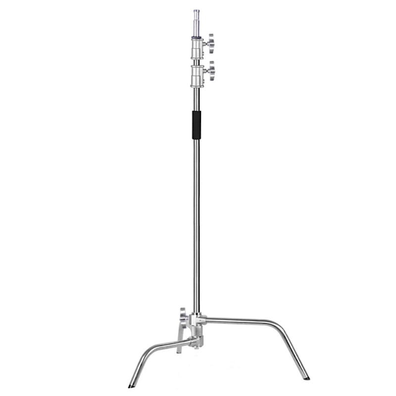 Stalowy statyw studyjny C-stand 330cm / trzpień 16mm Mitoya