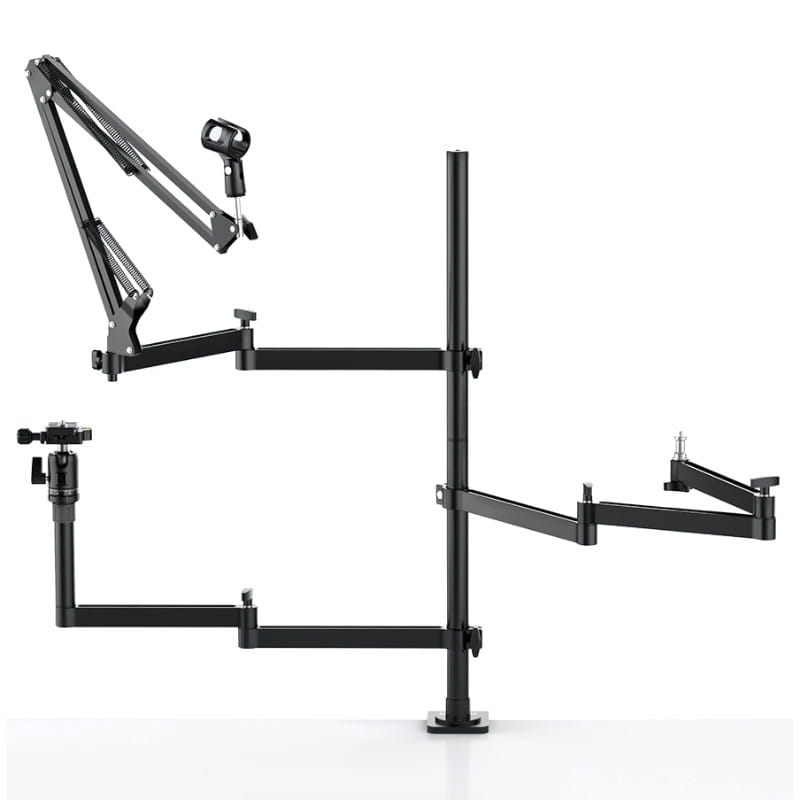 Wielofunkcyjne ramię stołowe z zaciskiem Ulanzi Desktop Livestream Stand