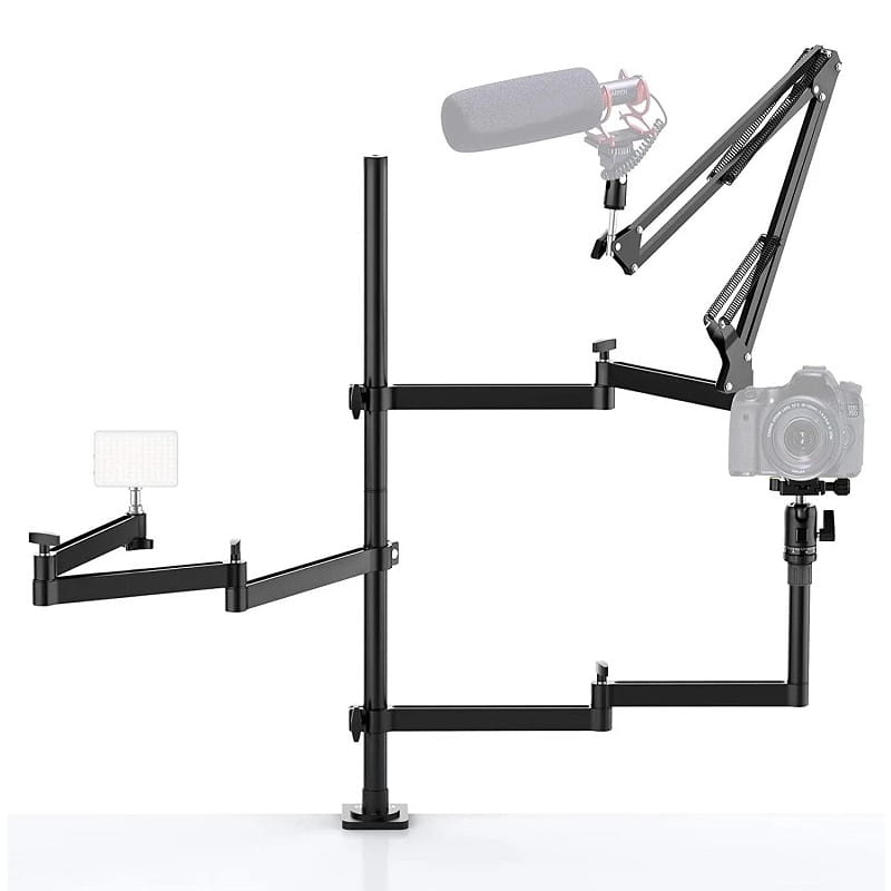 Wielofunkcyjne ramię stołowe z zaciskiem Ulanzi Desktop Livestream Stand