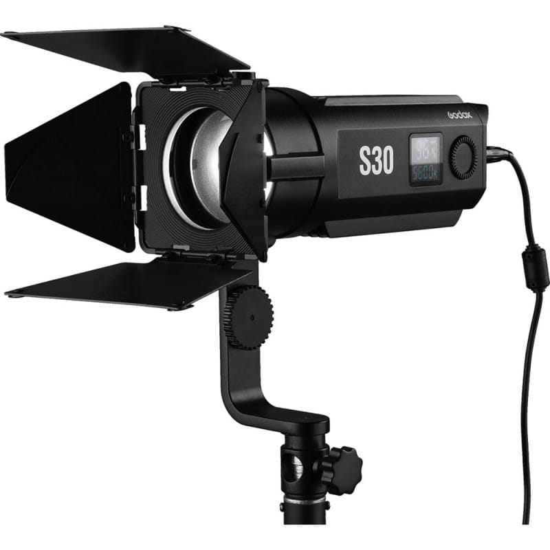 Zestaw S30 kit: 3x lampa s30 LED 3x statyw 2x softbox i akcesoria Godox SA-D