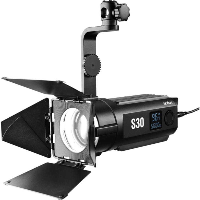 Zestaw S30 kit: 3x lampa s30 LED 3x statyw 2x softbox i akcesoria Godox SA-D