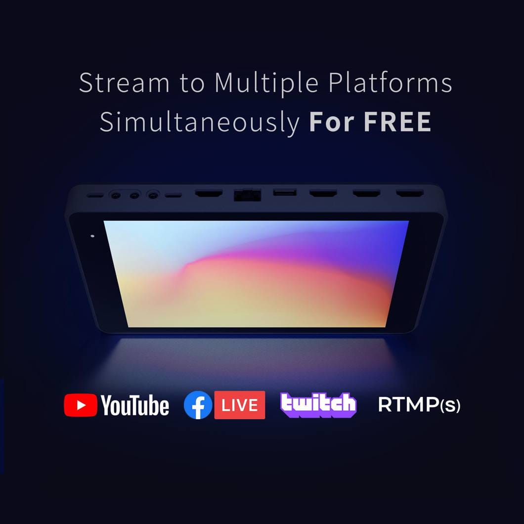YoloBox Pro Portable Multicam Live Streaming Studio