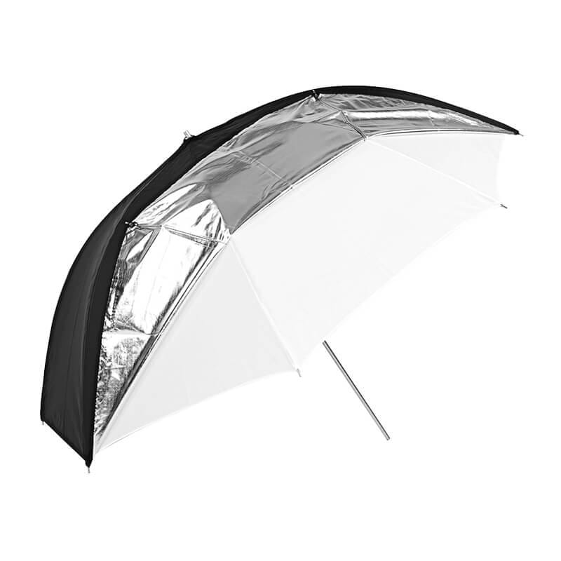 Parasolka GODOX UB-006 czarno srebrno biała 101cm