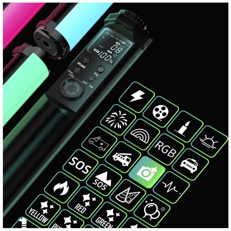lampa led yongnuo miecz yn30 soft – rgb