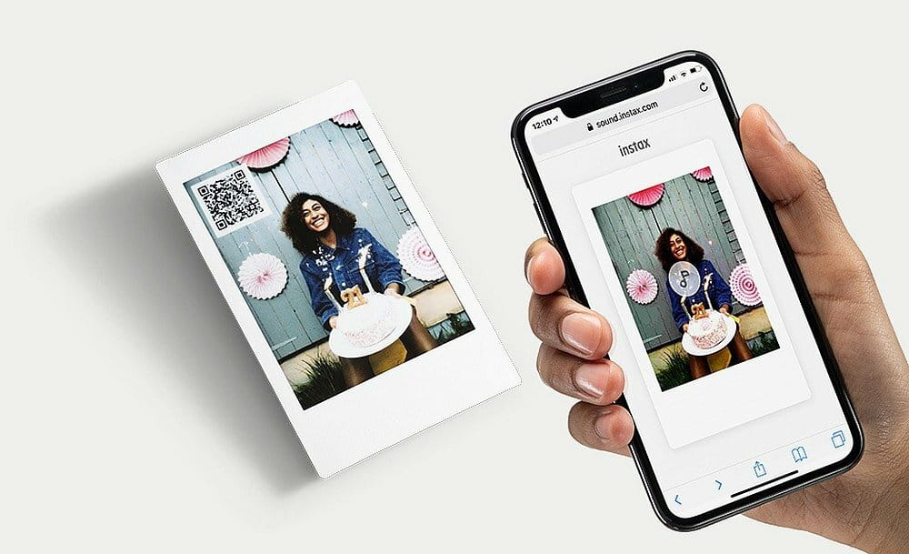 Aparat INSTAX Mini LiPlay Biały + Pokrowiec + Pasek na szyję