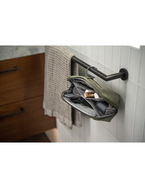 Kosmetyczka Travel Line Peak Design Wash Pouch Small Black – mała, czarna