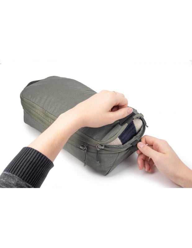 Pokrowiec Travel Line Peak Design Packing Cube Small Raw – mały, kratka