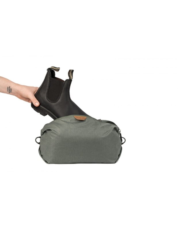 Pokrowiec Travel Line Peak Design Shoe Pouch Sage – na buty, szarozielony