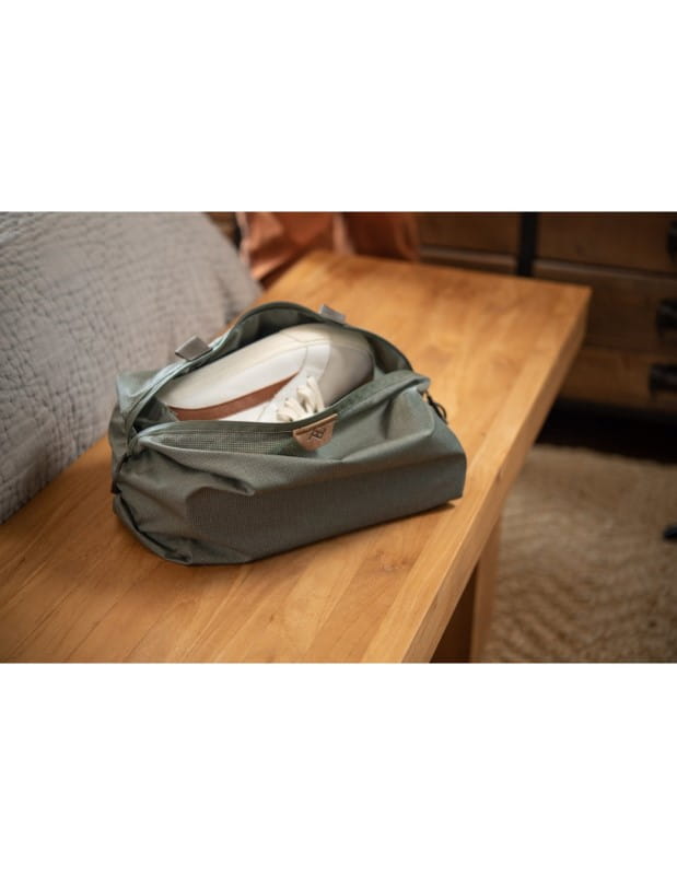 Pokrowiec Travel Line Peak Design Shoe Pouch Sage – na buty, szarozielony