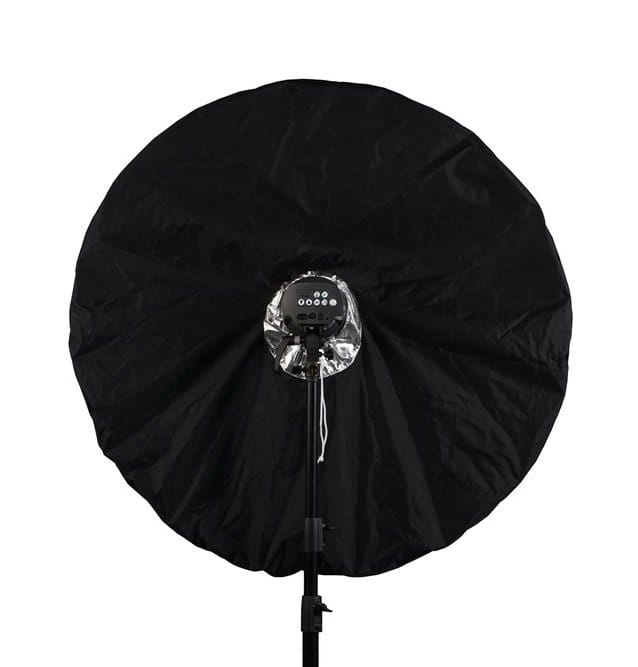 tkanina srebrna/czarna elinchrom do parasola deep 105cm