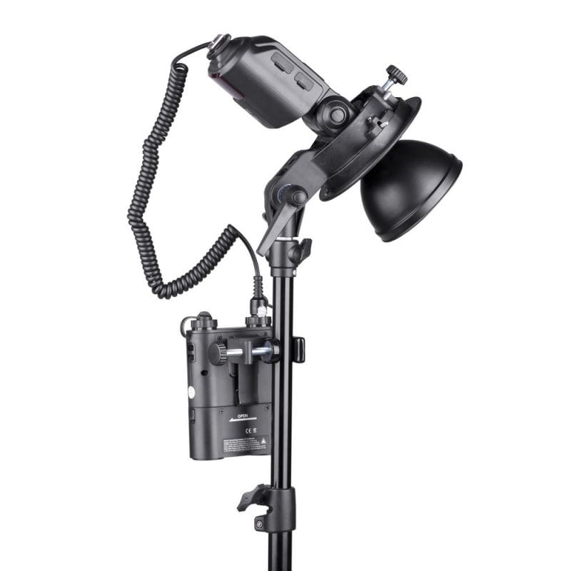 Uchwyt statywowy Quadralite Reporter dla PowerPack 45