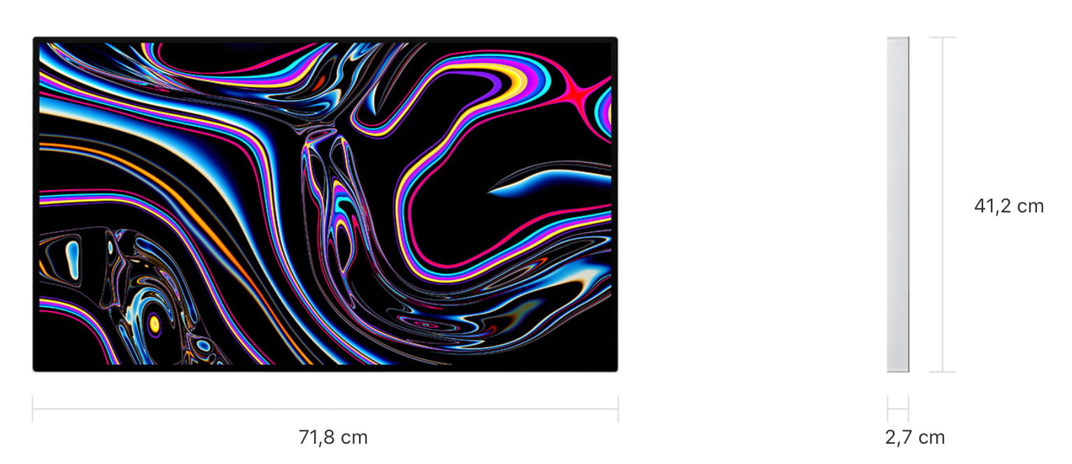Monitor Apple Pro Display XDR - Nano-texture glass