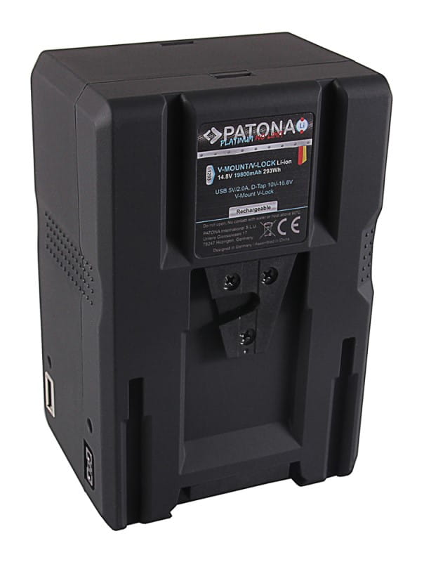 Akumulator Platinum PATONA LCD V-Mount RED ARRI 293Wh