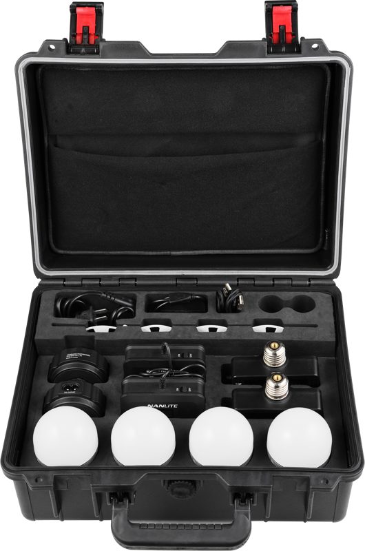 Żarówka LED Nanlite PavoBulb 10C 1 light kit