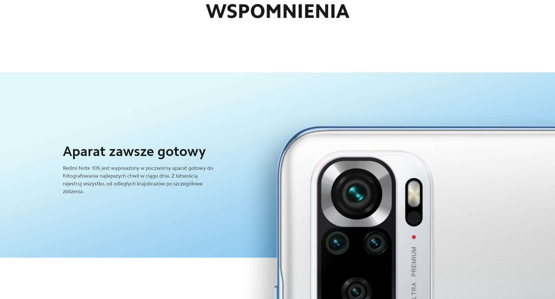 Smartfon Xiaomi Redmi Note 10S 6+128GB Ocean Blue