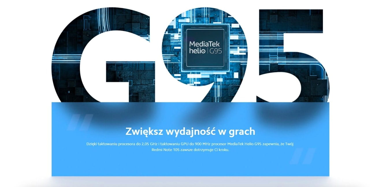 Smartfon Xiaomi Redmi Note 10S 6+64GB Ocean Blue