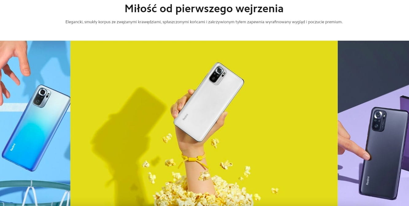 Smartfon Xiaomi Redmi Note 10S 6+64GB Ocean Blue