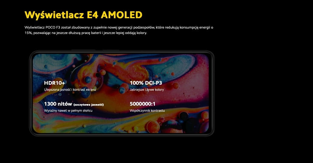 Smartfon Xiaomi POCO F3