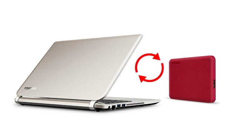 Dysk zewnętrzny TOSHIBA Canvio Advance 2TB Czerwony