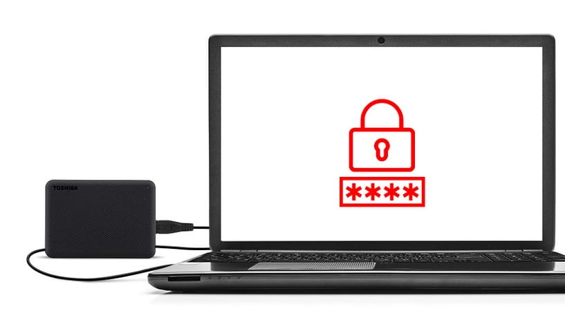 Dysk zewnętrzny TOSHIBA Canvio Advance 4TB Czerwony