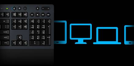 Bezprzewodowa mechaniczna klawiatura gamingowa Logitech G613