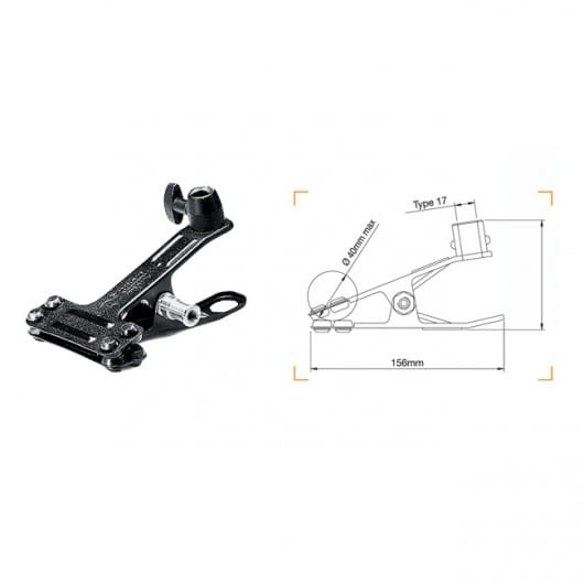 Zacisk sprężynowy Manfrotto SPRING CLAMP